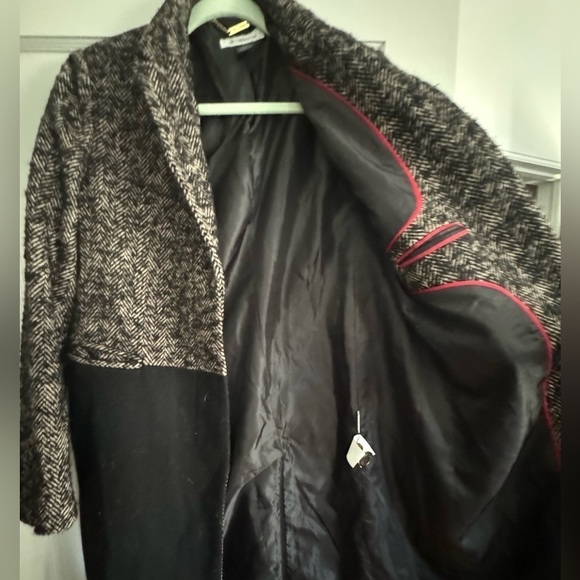 Liz Claiborne long wool coat - Picture 7 of 7